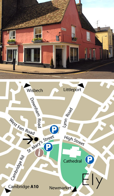 Ely map and Studio Gallery
